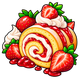 Strawberry Swiss Roll